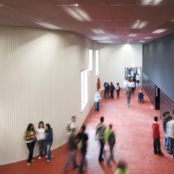 Interior da Escola Secundária D. Dinis | Bak Gordon | Lisboa |  Leonardo Finotti